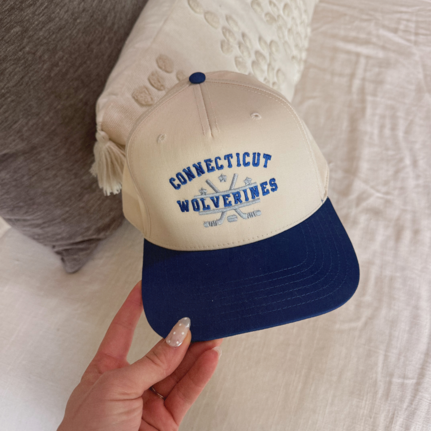 CONNECTICUT WOLVERINES TRUCKER HAT