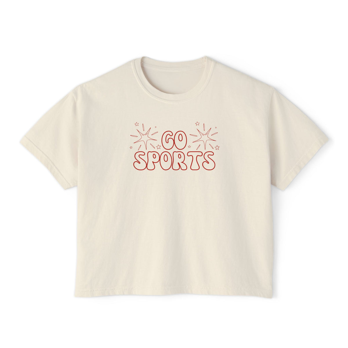 GO SPORTS BOXY CROP