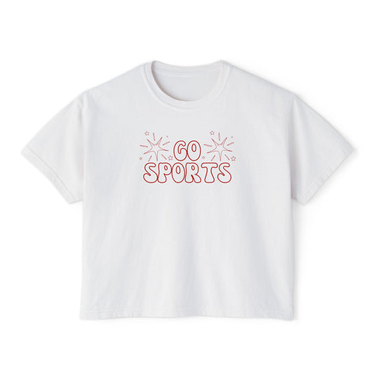 GO SPORTS BOXY CROP