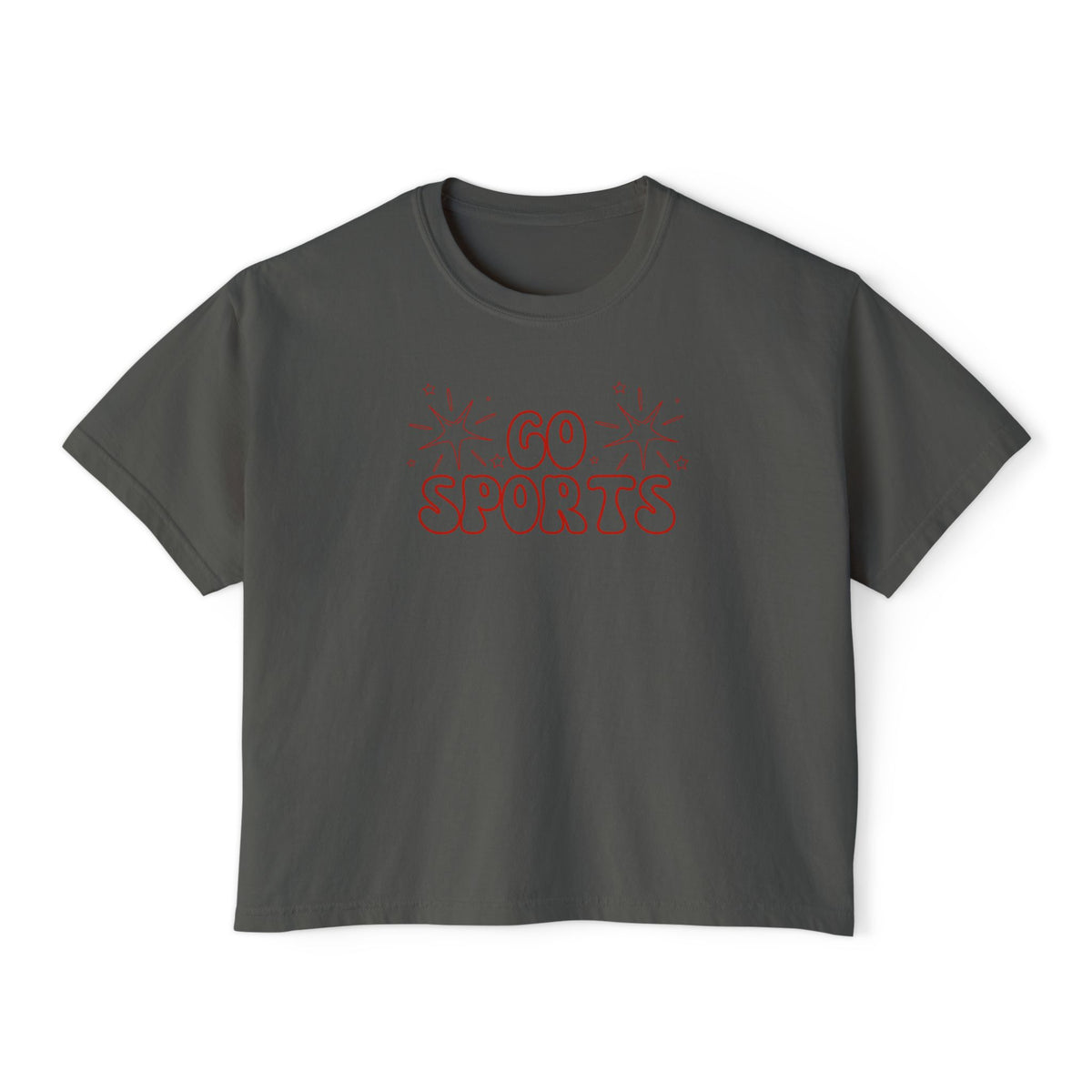 GO SPORTS BOXY CROP